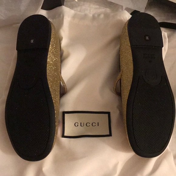 BLOWOUT⚡️KIDS GUCCI HEART BALLET FLATS - Picture 5 of 8
